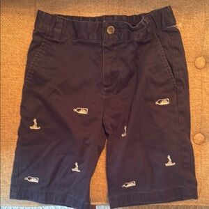 Brooks Brothers Blue Casual Cotton Shorts